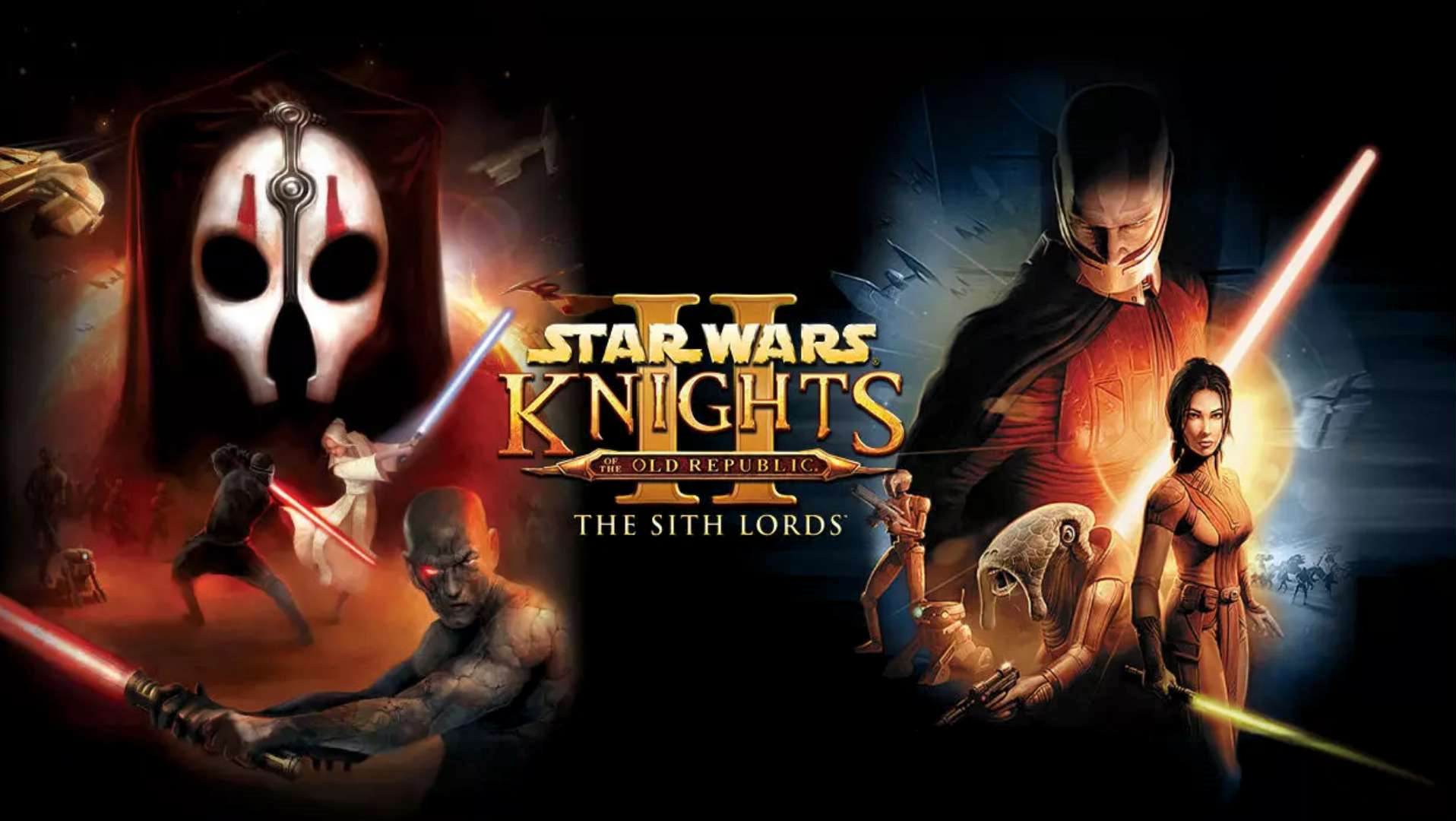 Cover arts of Star Wars: Knights of the Old Republic series