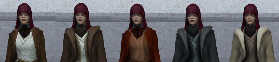 Banner of Visas Visible Jedi Robes mod